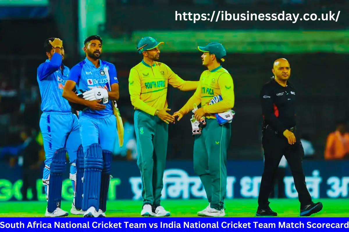 South Africa National Cricket Team vs India National Cricket Team Match Scorecard
